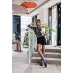 Shapen Sheen Black Női Lakkbőr Barefoot Loafer