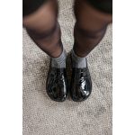 Shapen Sheen Black Női Lakkbőr Barefoot Loafer