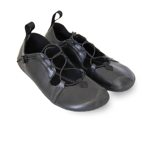 Saltic Arwen Black Nappa Balerina