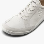 Vivobarefoot Gobi II Sneaker Premium Leather Mens Limestone Bőr Barefoot Félcipő