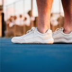 Vivobarefoot Gobi II Sneaker Premium Leather Mens Limestone Bőr Barefoot Félcipő