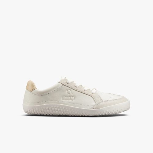 Vivobarefoot Gobi Sneaker Juniors Limestone Leather Gyerekcipő