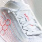 Vivobarefoot Primus Flow Womens Bright White / Neon Orange Barefoot Sportcipő