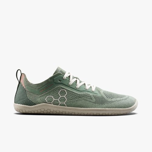 Vivobarefoot Primus Lite Knit Natural Mens Dusty Green Sportcipő