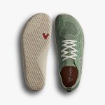 Vivobarefoot Primus Lite Knit Natural Mens Dusty Green Barefoot Sportcipő