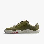 Vivobarefoot Primus Trail III All Weather FG Womens Dark Olive / White Barefoot Sportcipő