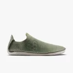 Vivobarefoot Sensus Slip On Knit Womens Olive Night 