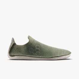 Vivobarefoot Sensus Slip On Knit Mens Olive Night 