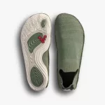 Vivobarefoot Sensus Slip On Knit Womens Olive Night 