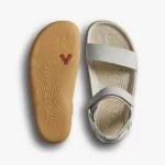 Vivobarefoot Sensus Yin Sandal Womens Limestone Bőr Szandál