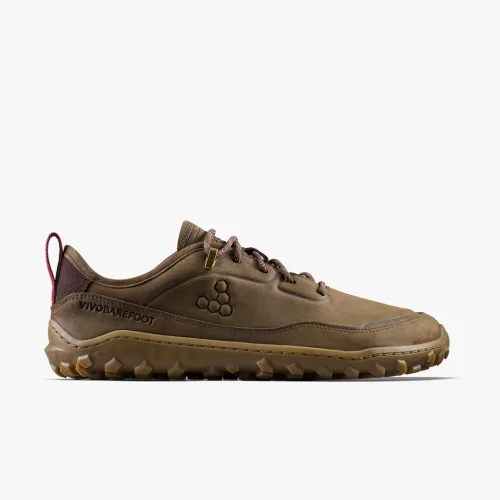 Vivobarefoot Tracker Leather AT Low II Mens Bracken Túracipő