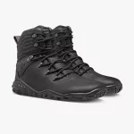 Vivobarefoot Tracker Forest ESC Mens Obsidian Bőr Barefoot Bakancs