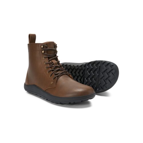 Xero Breckenridge Brown Bőr Barefoot Bakancs