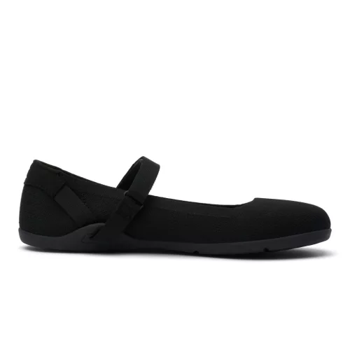 XERO Cassie Knit Black BarefootBalerina