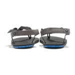 XERO H-Trail Steel Gray / Blue Iolite Men Huarache Stílusú Barefoot Sportszandál