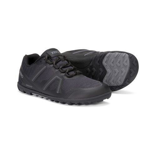 XERO Mesa Trail WP Black  Vízhatlan Női Barefoot Terepfutó Cipő