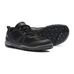 XERO Scrambler Low EV Férfi Barefoot Terepfutó Cipő - Black / Steel Gray