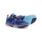 XERO Scrambler Low Női Barefoot Terepfutó Cipő - Sodalite Blue / Orange