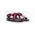 XERO Z-Trail Youth Charcoal / Red Pepper Barefoot Gyerek Szandál