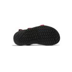 XERO Z-Trail Youth Charcoal / Red Pepper Barefoot Gyerek Szandál