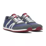 XERO Wynn Blue / Gray / Red Retro Barefoot Sneaker